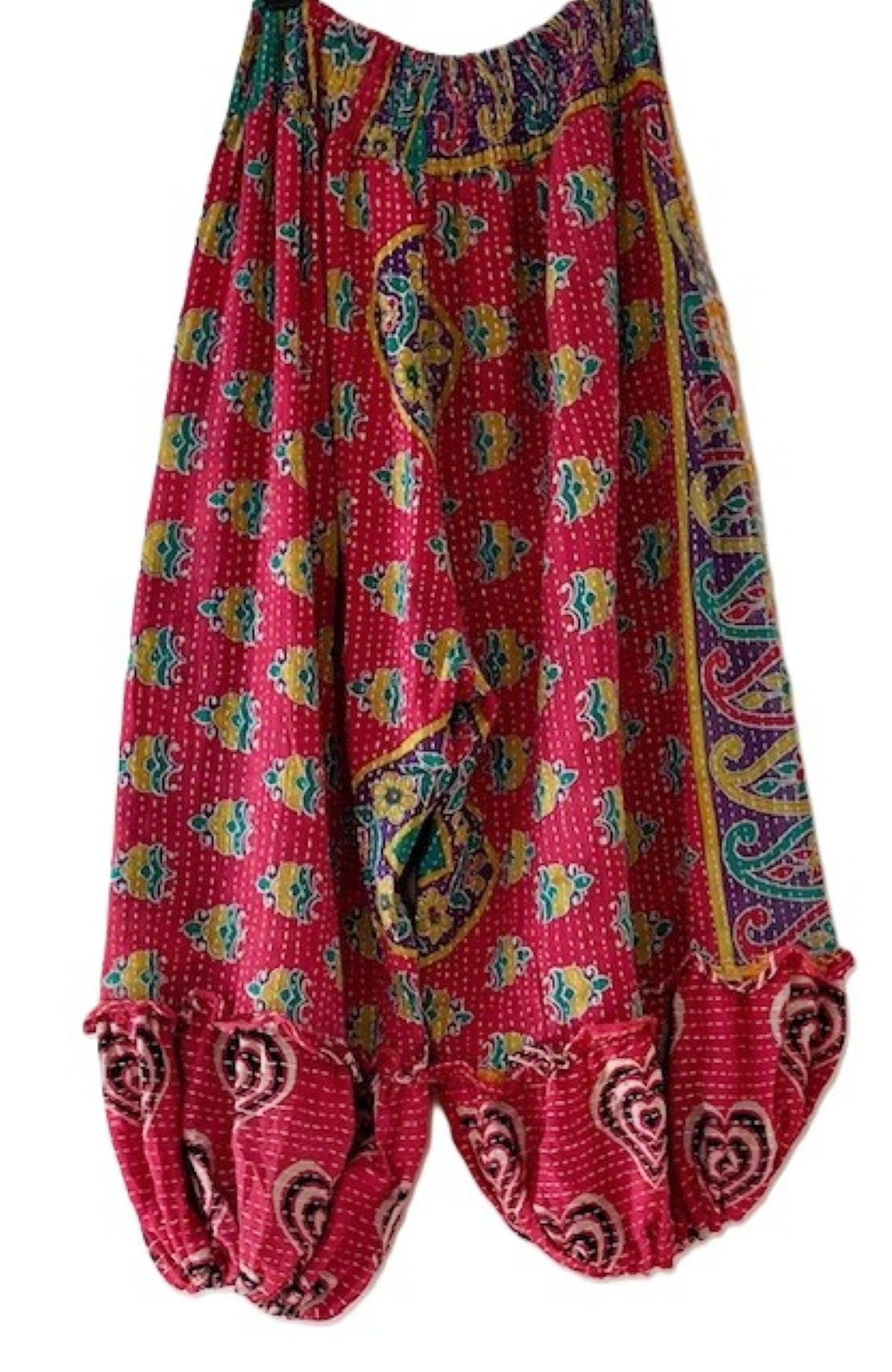 Kantha Bae Joplin Jogger Boho Pants, Pink