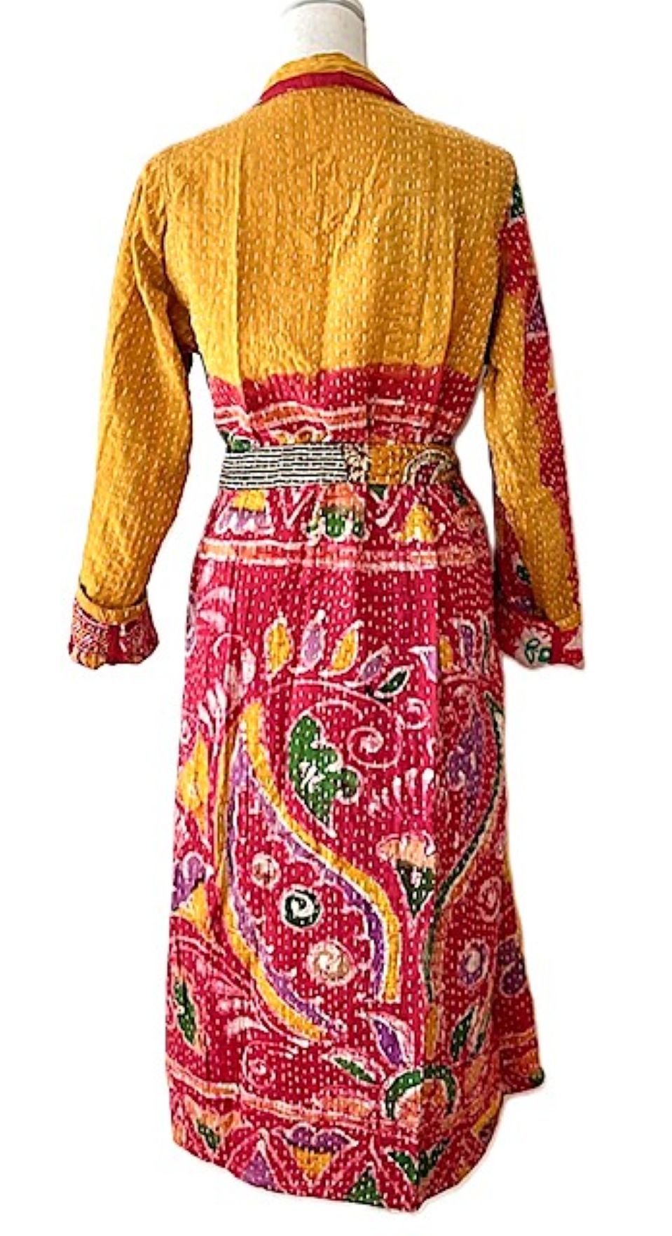 Specialty Collection: Gorgeous Patchwork Vintage Handmade Jacket Fully Reversible.