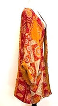 Stunning Handmade Vintage Collector's Kimono (Bronze/Claret)