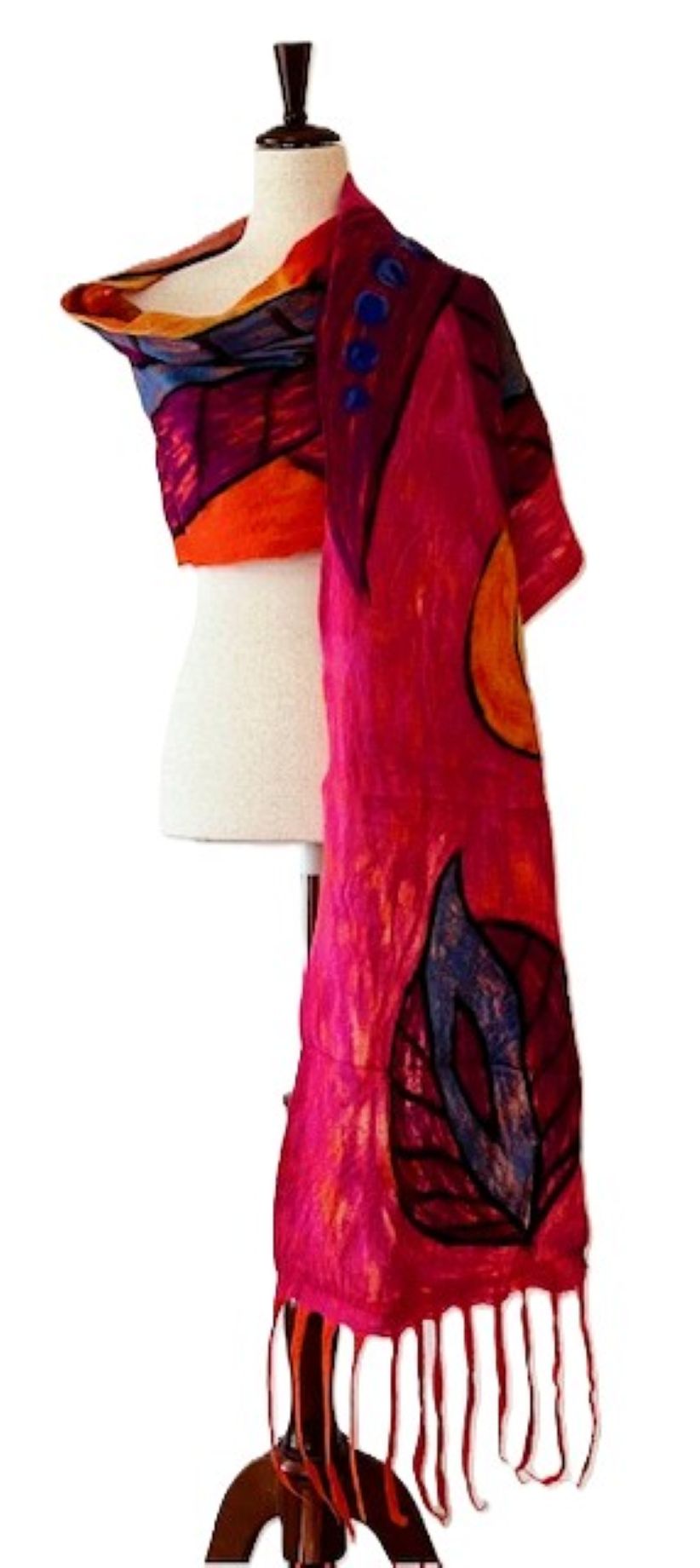 Scarf: When Your Scarf Matches The Sunset, Santa Fe