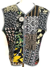 Designer Handmade Winter Patchwork Vests (Reversible Stripe)