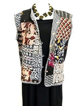 Designer Handmade Winter Patchwork Vests (Reversible Stripe)