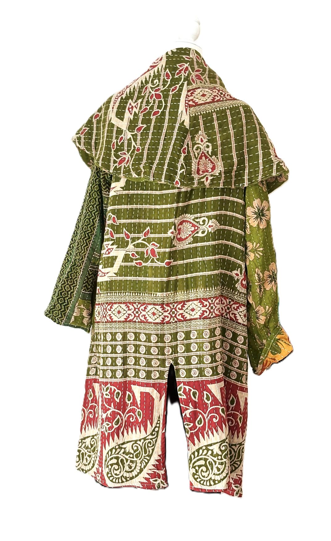 Kantha Bae's New Nomad Coat!  Let The Adventures Begin. (Green)