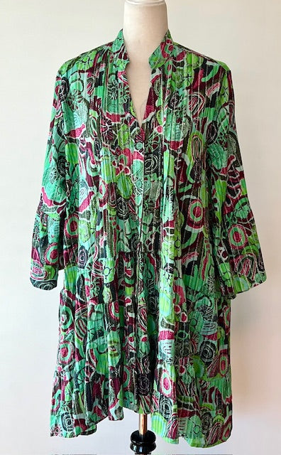 Floral Cotton Dress Will Remain Cool Regardless of the Heat Index