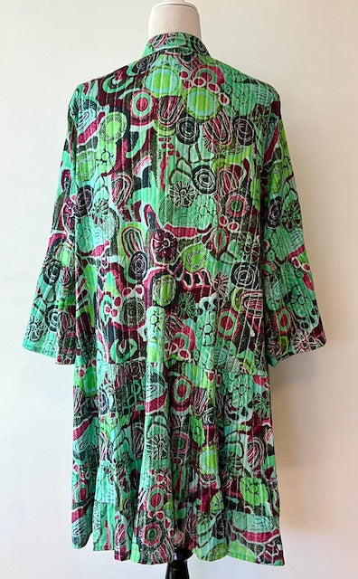 Floral Cotton Dress Will Remain Cool Regardless of the Heat Index