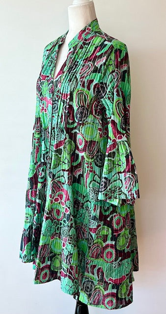 Floral Cotton Dress Will Remain Cool Regardless of the Heat Index