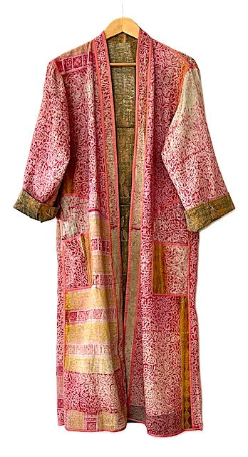 Specialty Collection: Unique Bohemian Outerwear Patchwork, Hand Embroidered. Exceptional. (Copy)