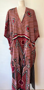 Just Right Caftan, The Perfect Lounger For Home and Resort (Stripes)