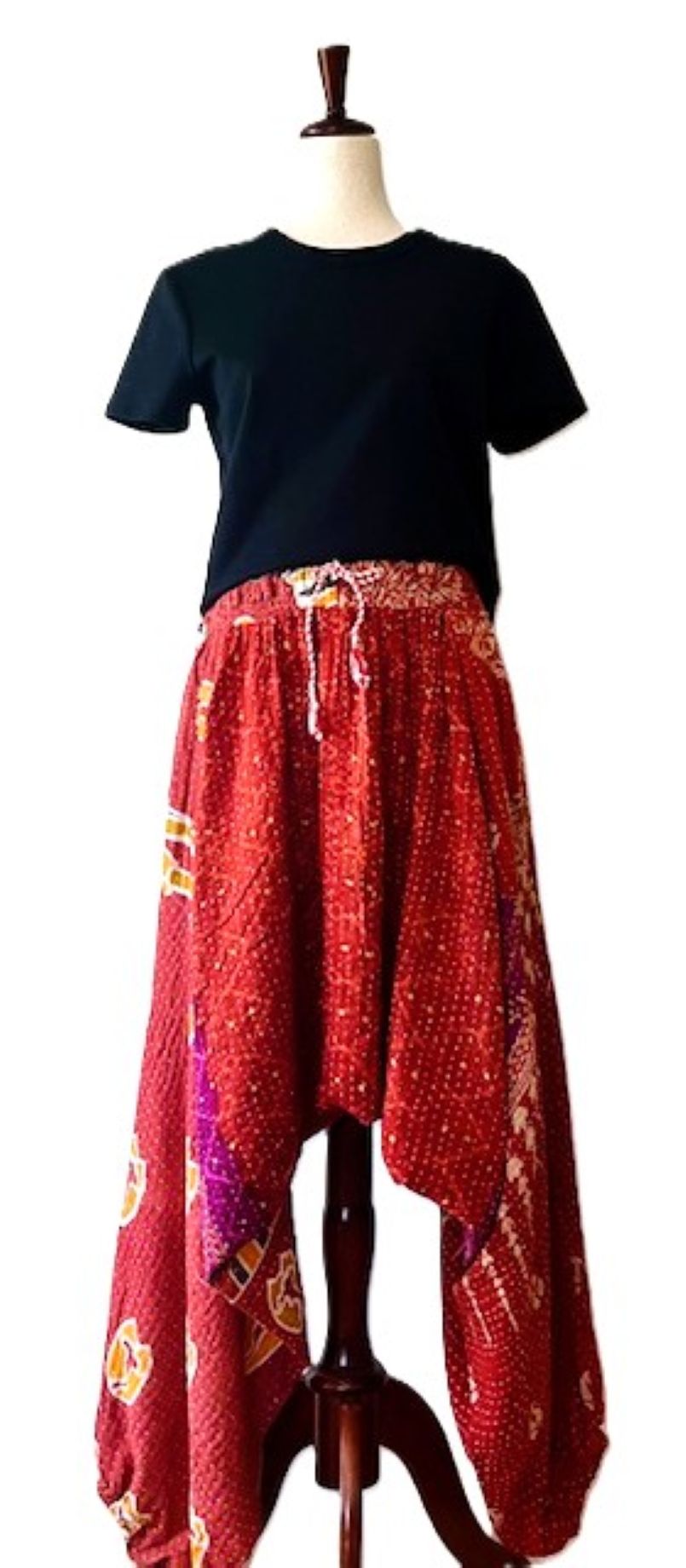 Kantha Bae Everyday Harem Pant, Red