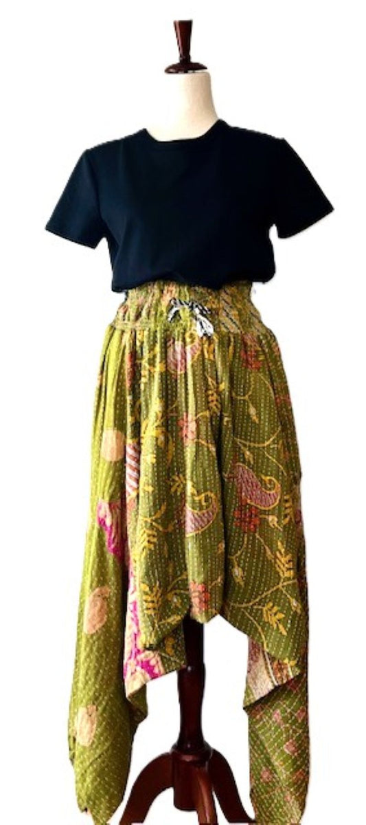 Kantha Bae Everyday Harem Pant, Olive