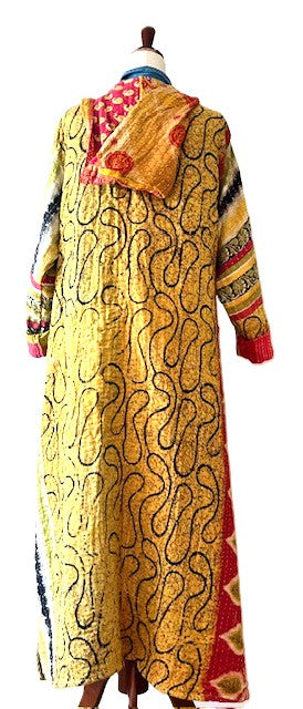 Kantha Bae's NEW Koverlet Rising Sun Coat. It's A Beauty (Red Orange)