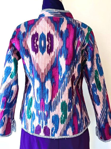 Lively Short Designer Jacket, Fully Reversible. Statement Piece