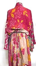 One of a Kind Mixed Print Cotton Artisan  Kimono