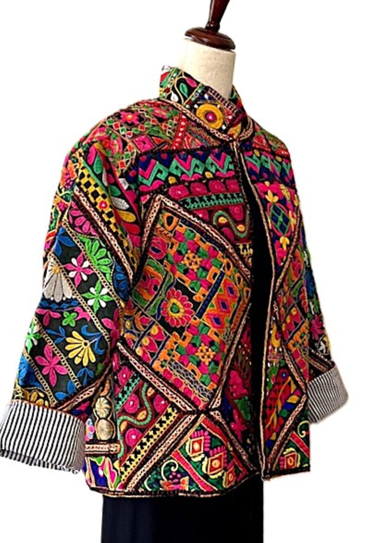 Specialty Collection: Exclusive Short Jacket, Fully Embroidered And Embellished. Artisan