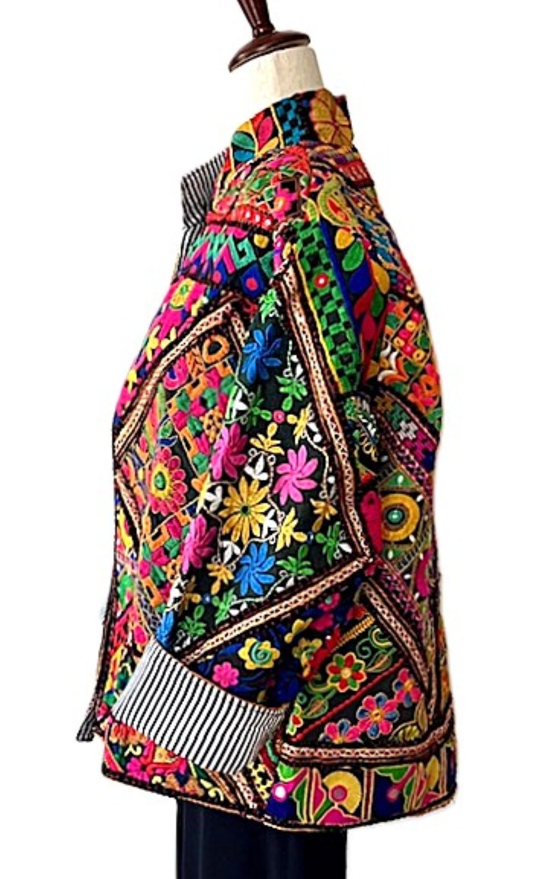 Specialty Collection: Exclusive Short Jacket, Fully Embroidered And Embellished. Artisan