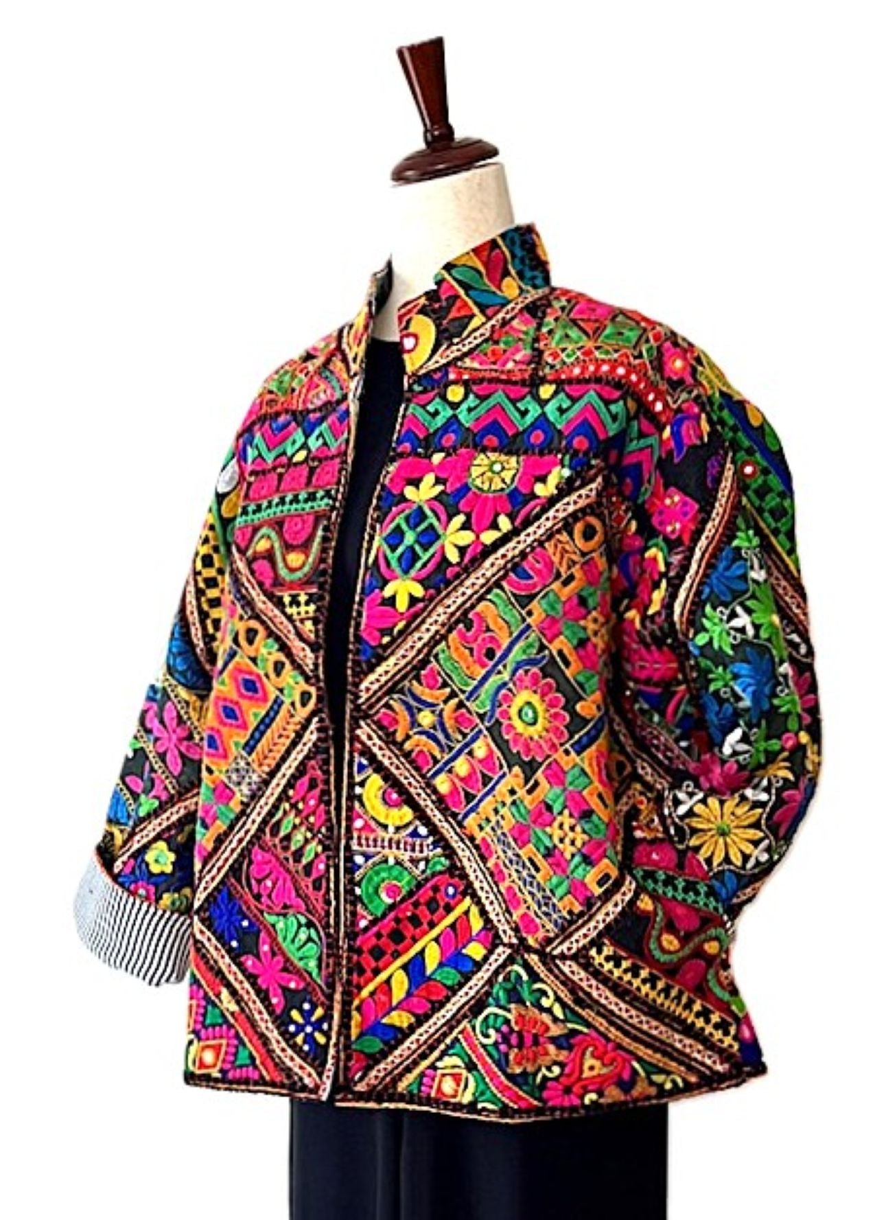 Specialty Collection: Exclusive Short Jacket, Fully Embroidered And Embellished. Artisan