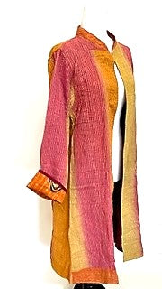 Beautiful Open Duster Jacket, Fully Reversible.  Looks Elegant