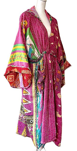 Beautiful Open Duster Jacket, Fully Reversible.  Looks Elegant