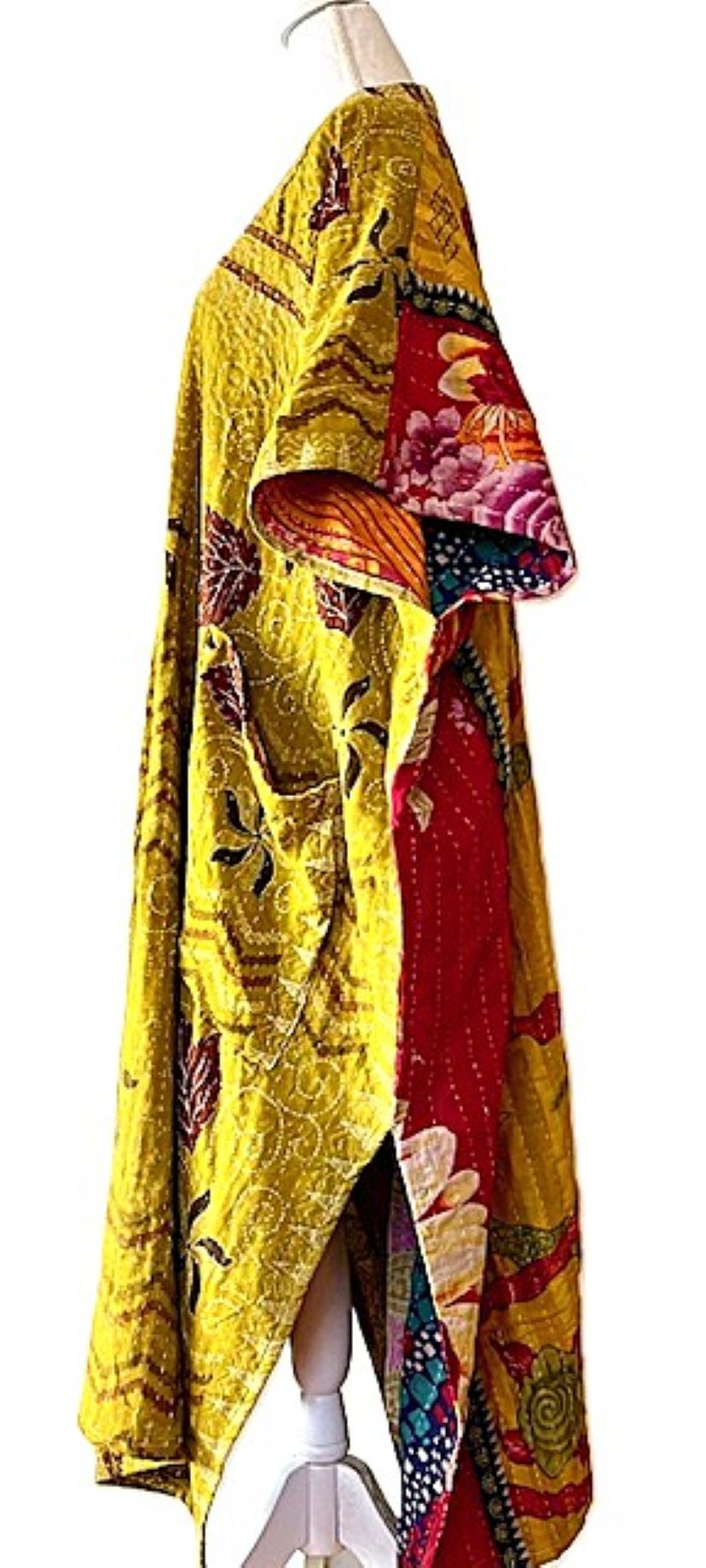 Kantha Bae Just This Muu, The Perfect Lounger For Home and Resort (Bronze and Mustard)