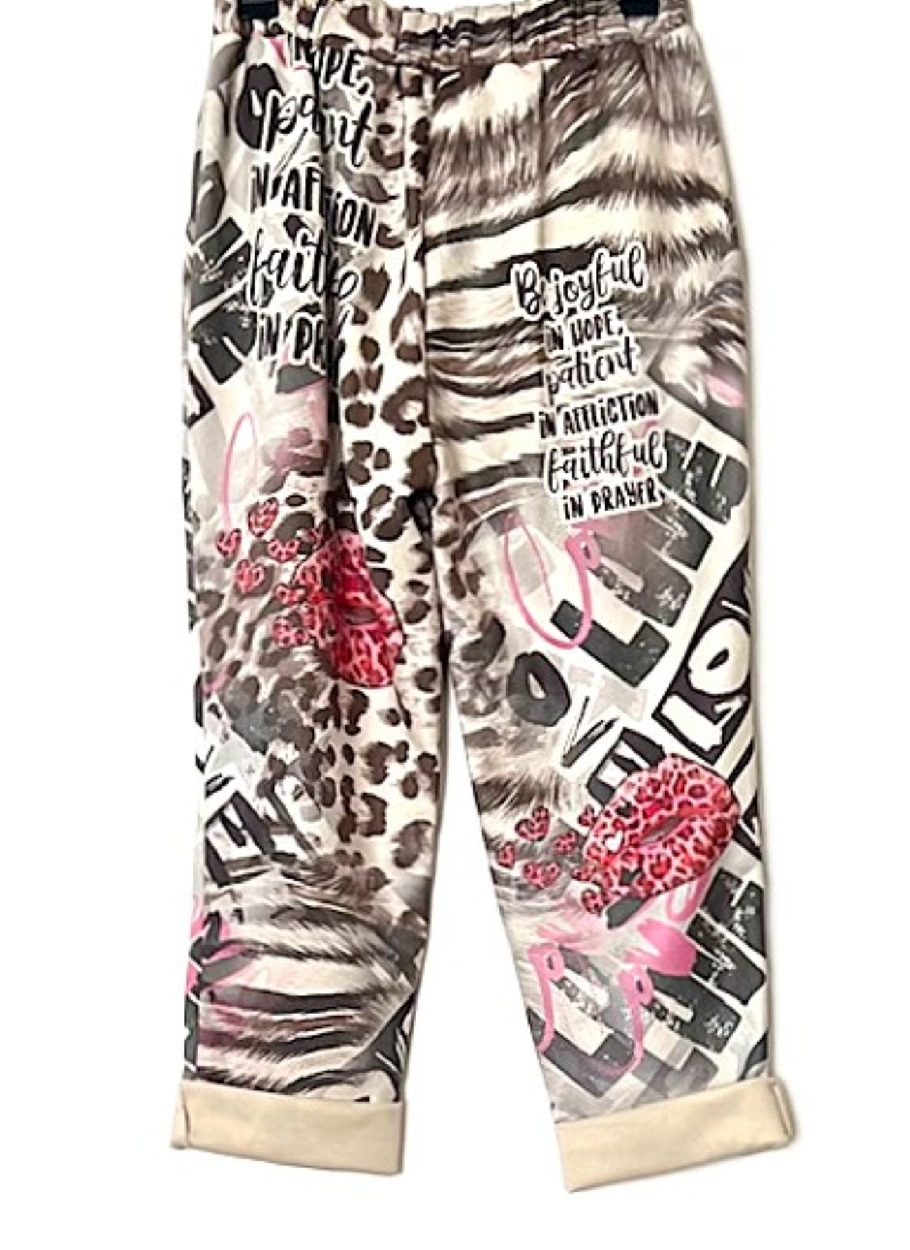 Our Favorite Italian Knit Maker Launches Street Art Jogger Separates. (Lipstick)