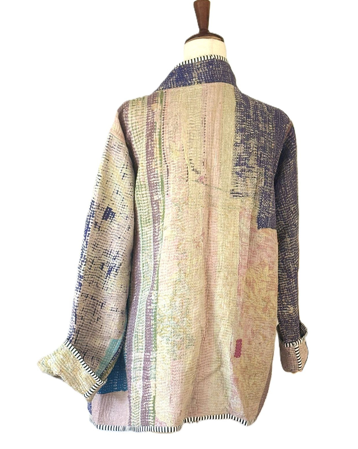 Specialty Collection: Designer Patchwork Hand Embroidered Jacket Fully Reversible. Beautiful (Multi)