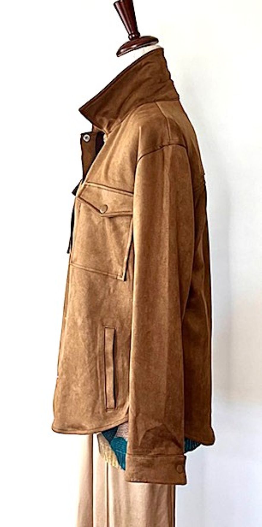 Jacket, Suede Shacket. The Perfect Layering Top, Soft To The Touch.