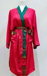 Luxury Silk Kimono Duster:  Gorgeous Colors