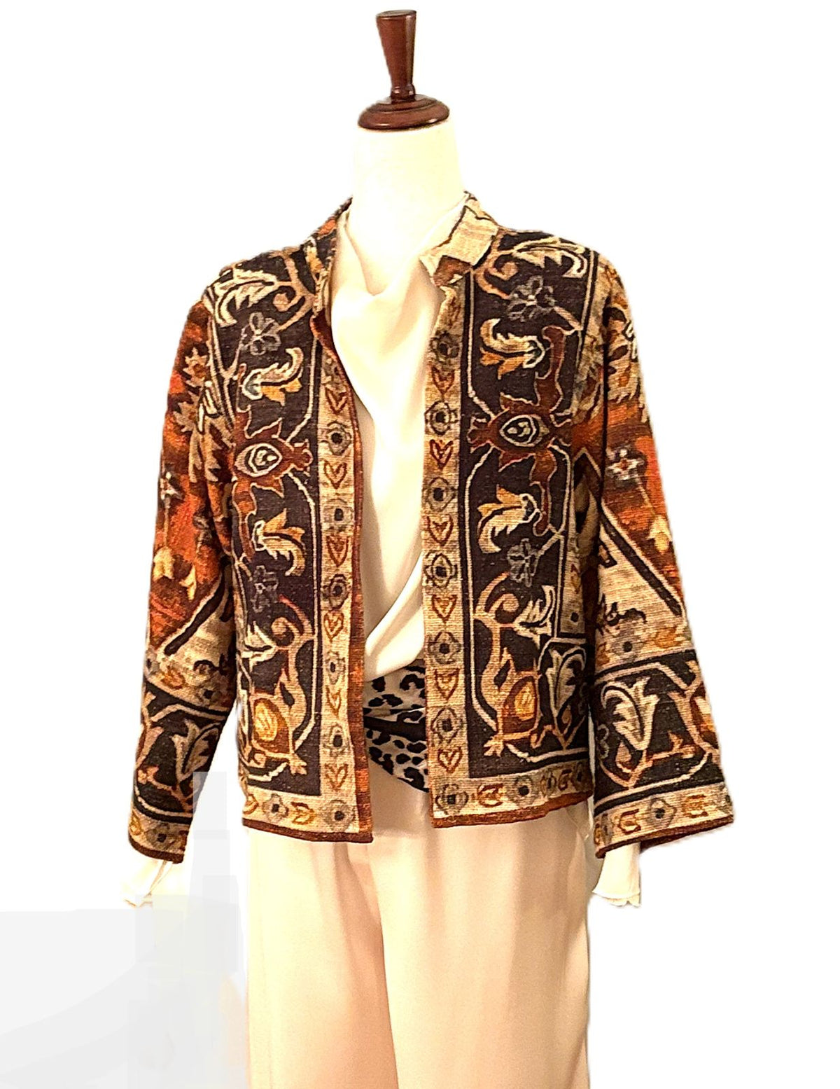 Jacket: Handmade and Artisan Crafted Handloomed Cotton Top