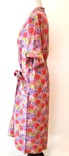 Best Seller: Rich Mixed Print Kimono Dusters (Pink Garden)