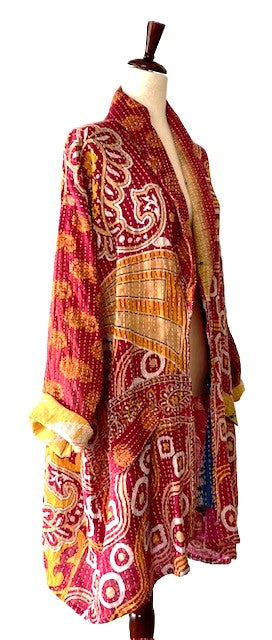 Kantha Bae Blazer Maroon)