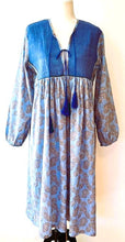 Next Generation Full Length Reversible Duster Kimono In A Mixed Print