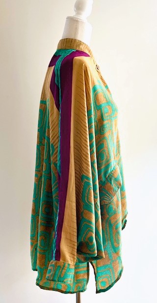 Luxe Silk Tunic: Favorite of the Season (Green)