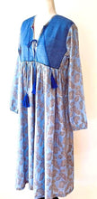 Next Generation Full Length Reversible Duster Kimono In A Mixed Print