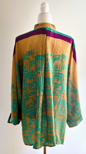 Luxe Silk Tunic: Favorite of the Season (Green)