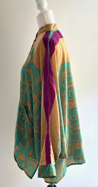 Luxe Silk Tunic: Favorite of the Season (Green)