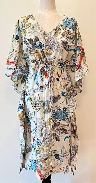 Beautiful Classic Handmade Caftan. Lounging, Beach or Pool Perfect. (Abstract)