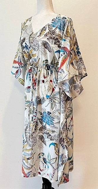 Beautiful Classic Handmade Caftan. Lounging, Beach or Pool Perfect. (Abstract)