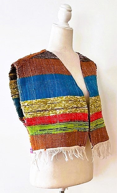 Embrace Vests ! Flattering Multi Colored Artisan Pieces (Primary)