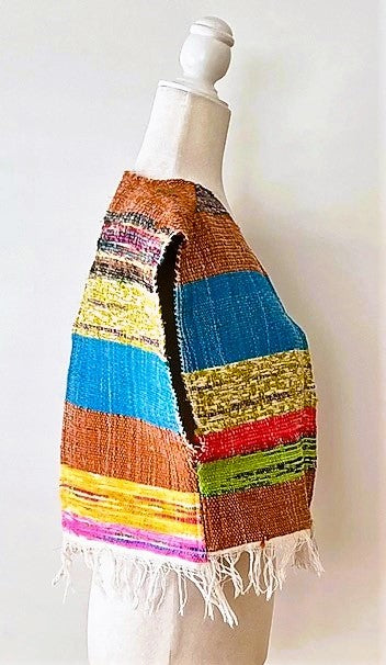 Embrace Vests ! Flattering Multi Colored Artisan Pieces (Primary)