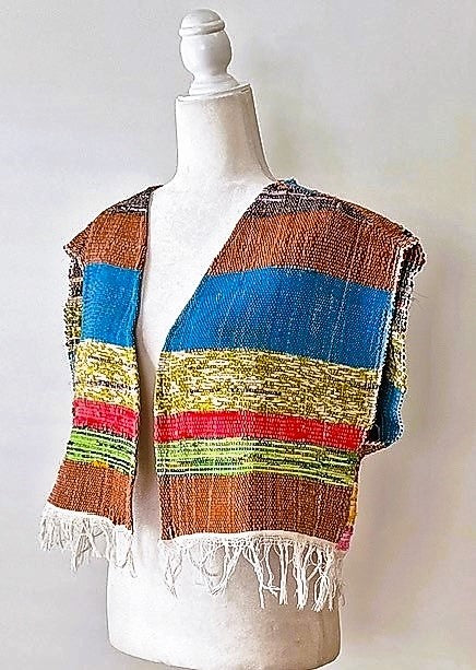 Embrace Vests ! Flattering Multi Colored Artisan Pieces (Primary)