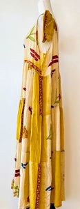 Silk Midi Sundress Will Be Your Dress For The Season (Yellow)