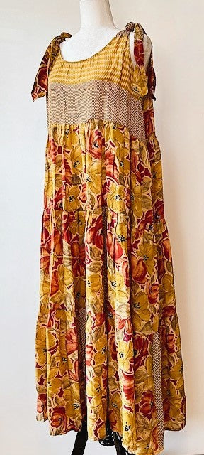 Silk Midi Sundress Will Be Your Dress For The Season (Bronze)