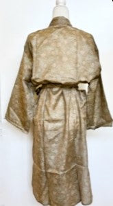 Silk Kimono Duster:  Quiet Elegancce (Olive)