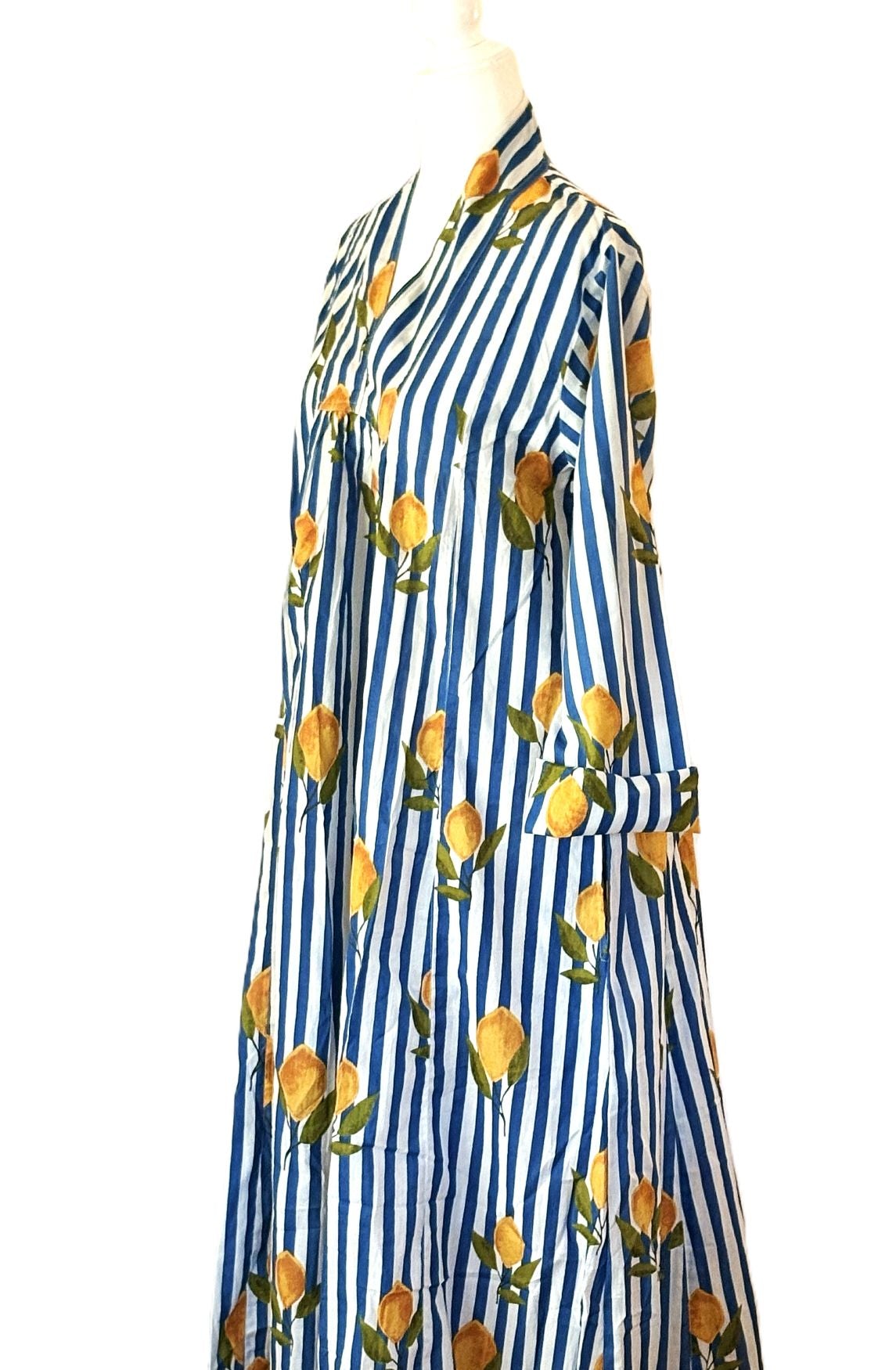 Dresses: Smart, Timeless And Fashionable Classic Striped Print. (Lemons)