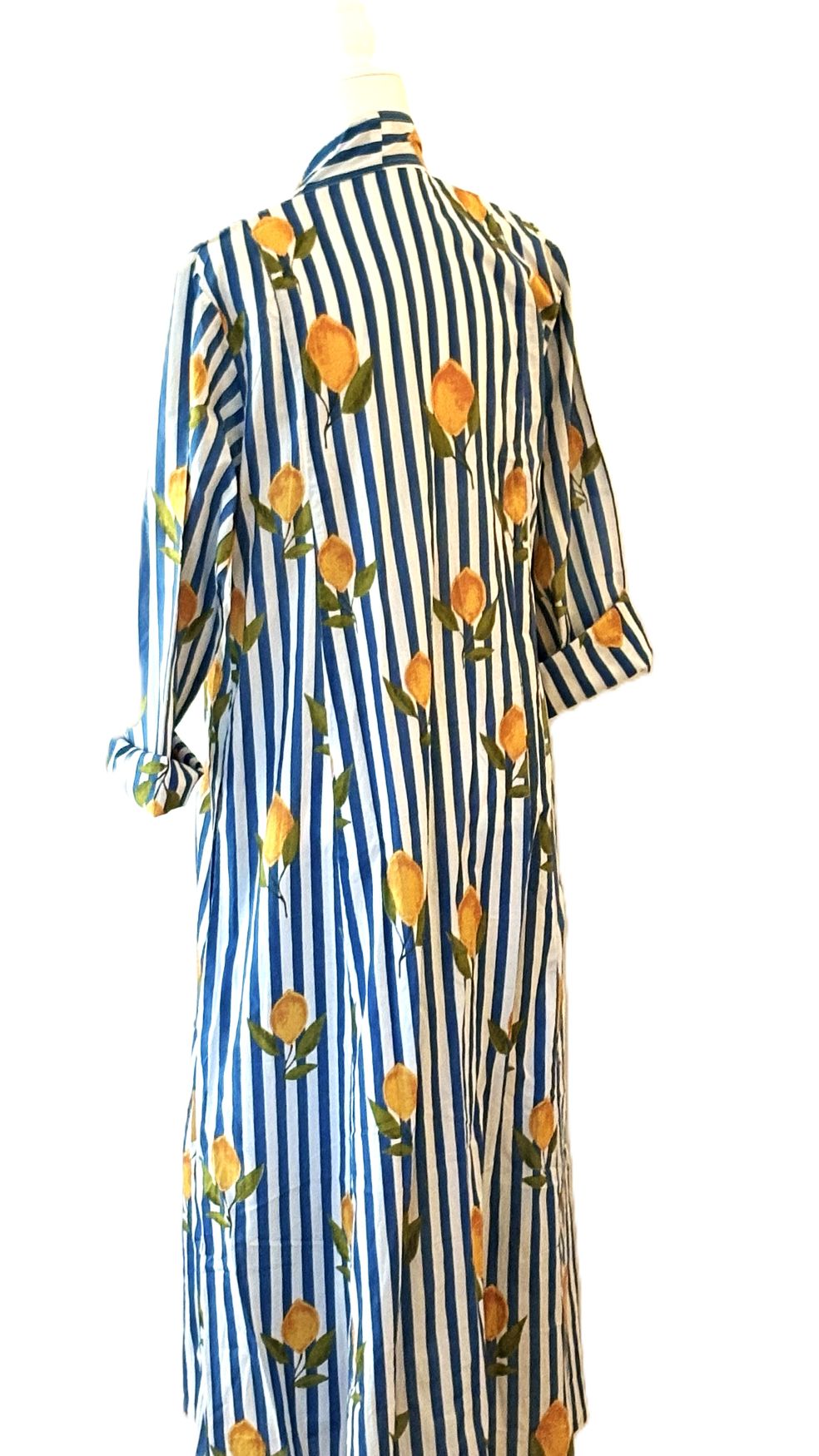 Dresses: Smart, Timeless And Fashionable Classic Striped Print. (Lemons)
