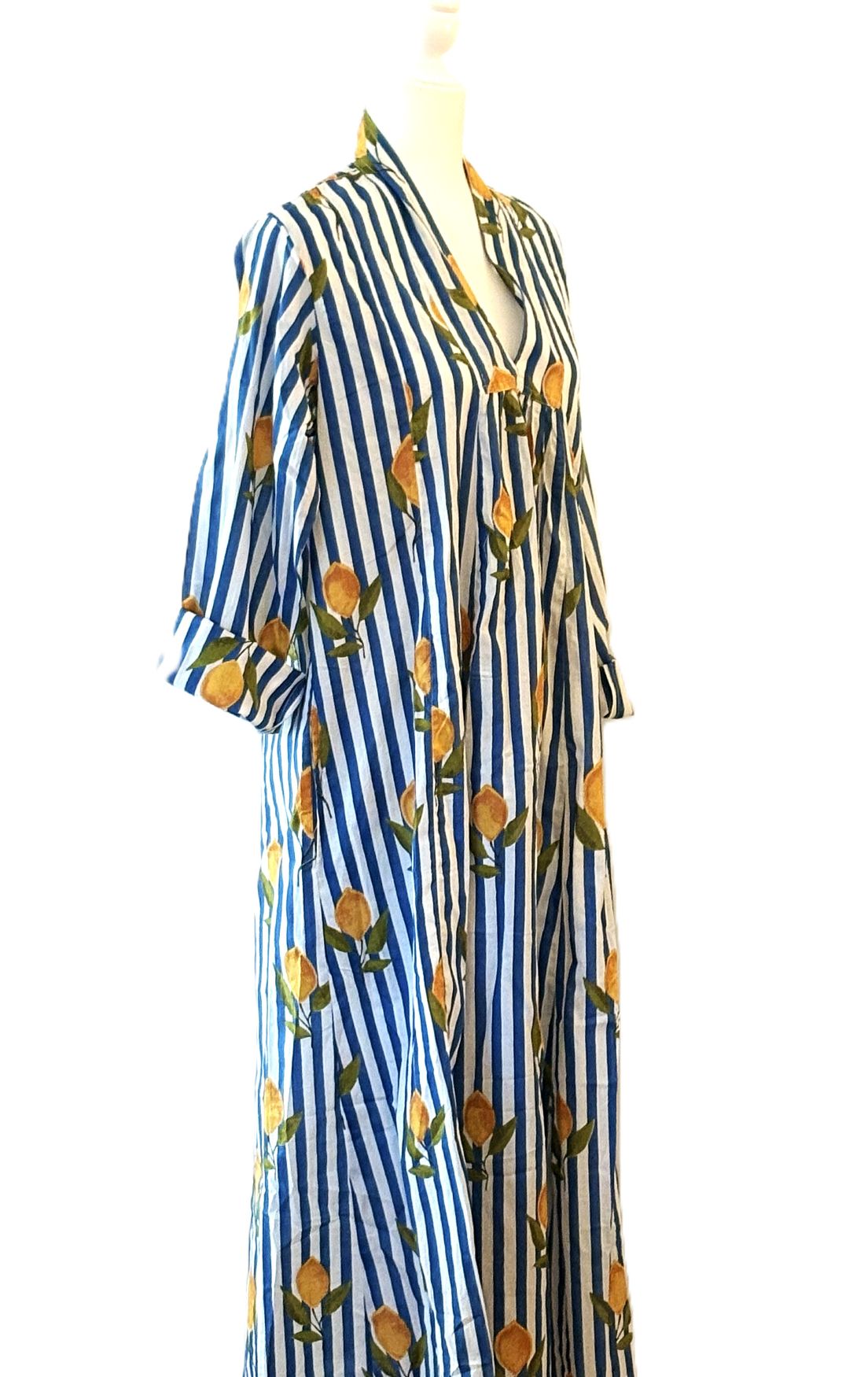 Dresses: Smart, Timeless And Fashionable Classic Striped Print. (Lemons)