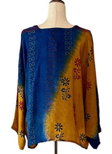 Best Seller: 4 Button Short Kantha Cotton Tunic is Seasonless (Mustard Floral)