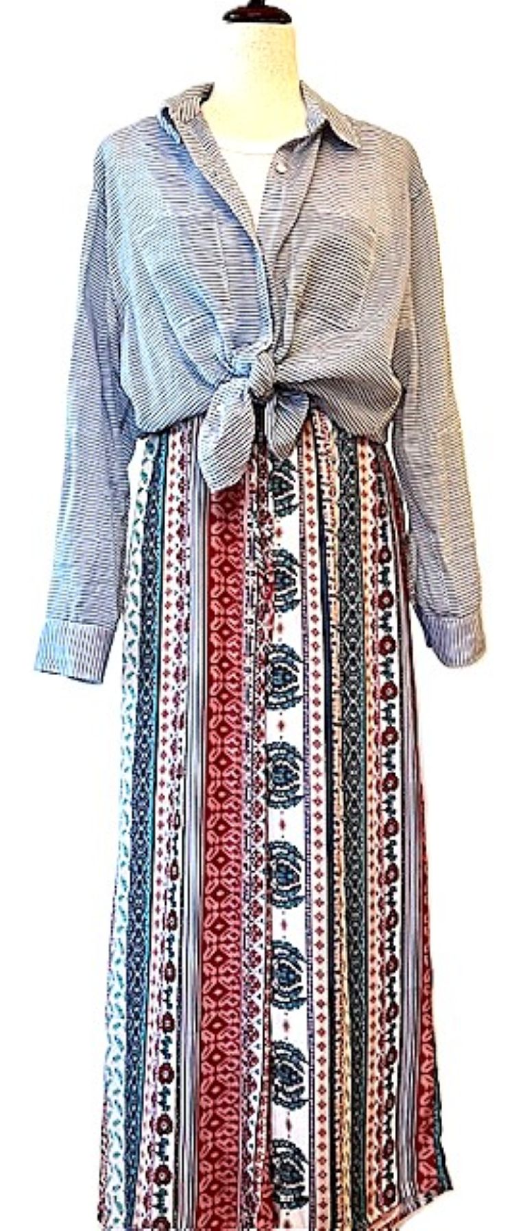 Ultimate "BoHo" Chic Wide Leg Pants. (Multi)