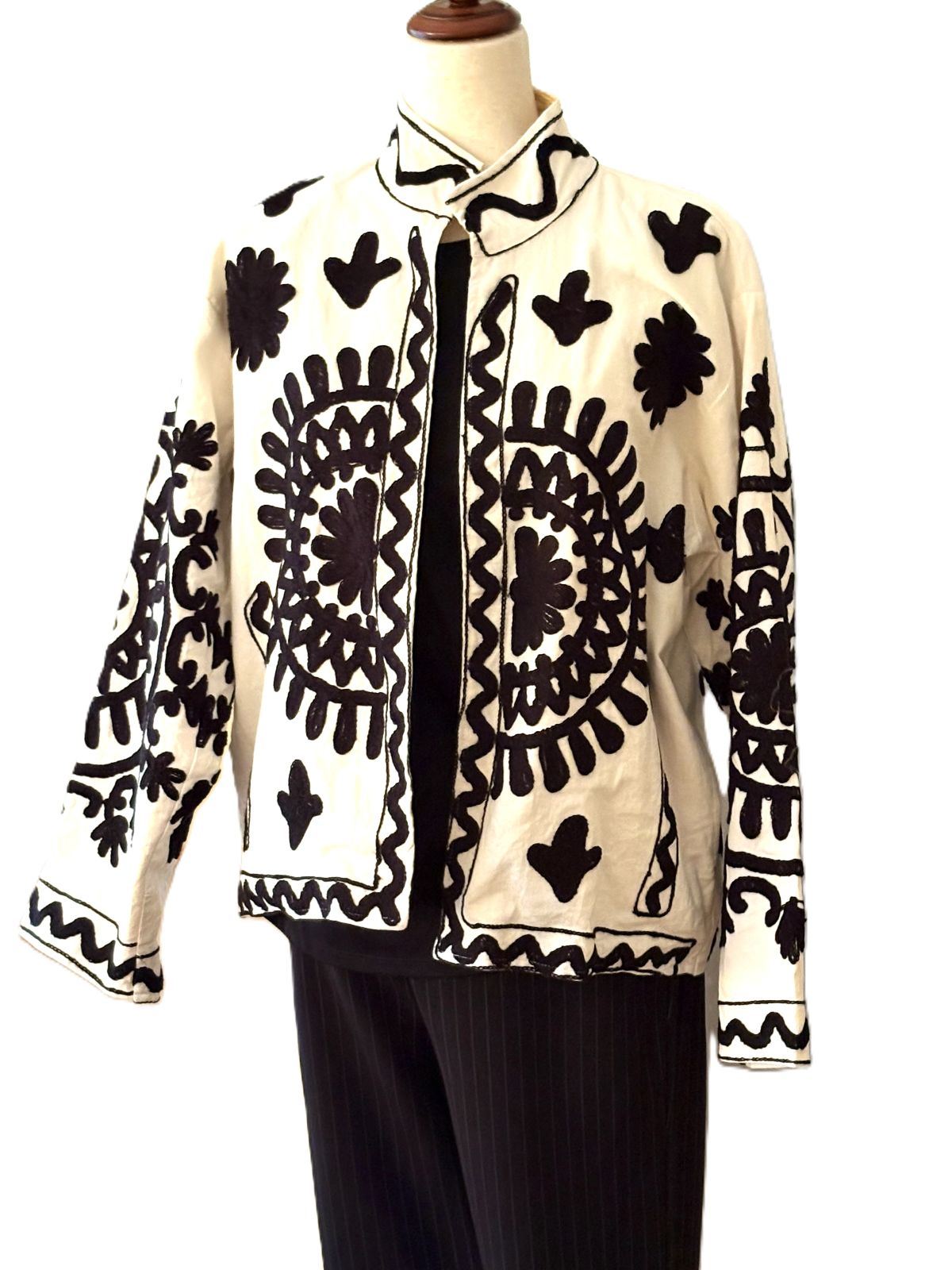 Specialty Collection, Black & White Statement Jacket. Limited Edition