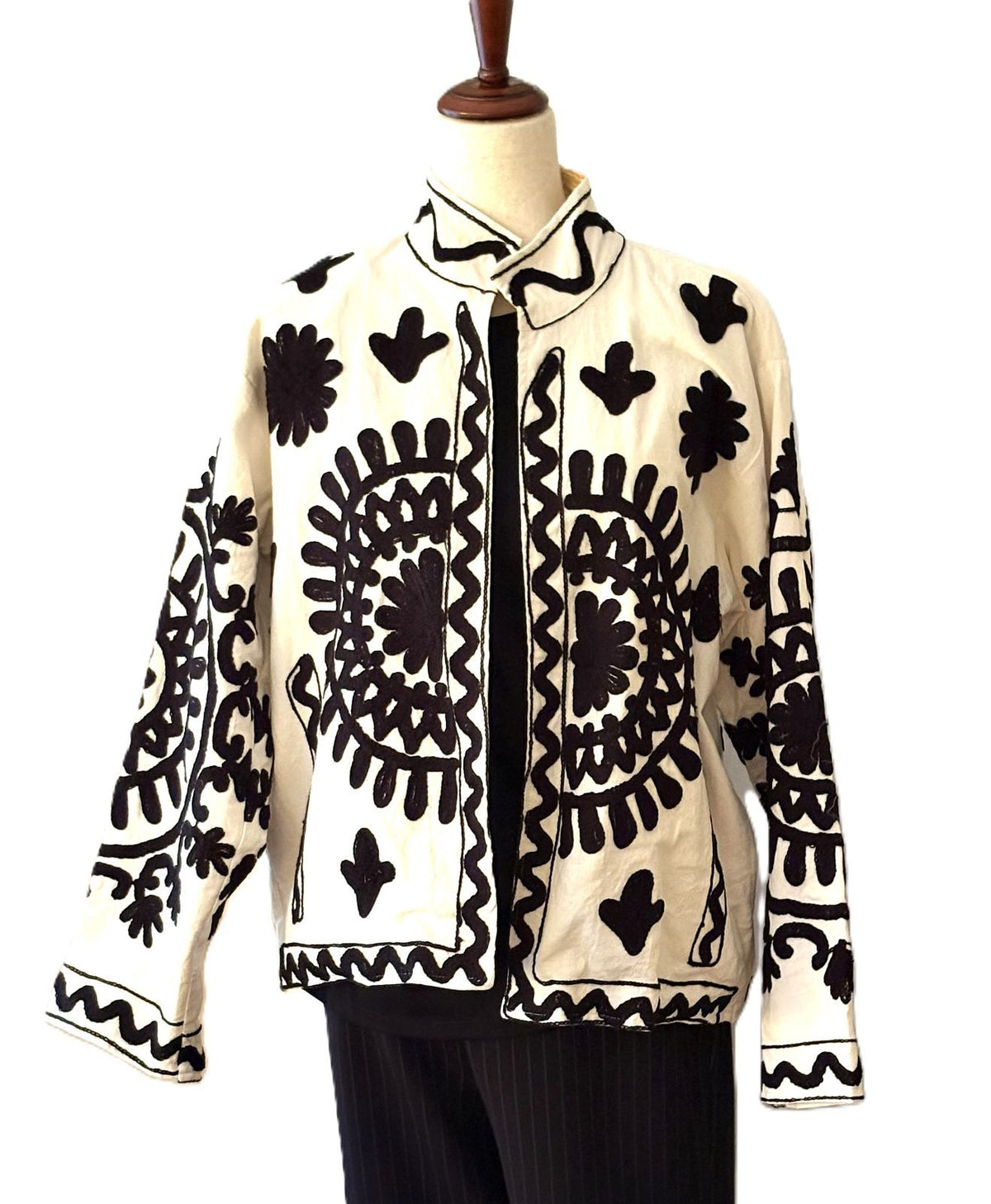 Specialty Collection, Black & White Statement Jacket. Limited Edition